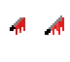 bloody sword and knife