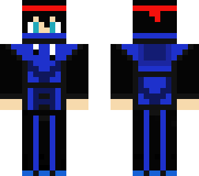 blue and black va skin