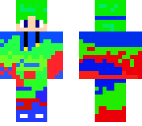 blue green red