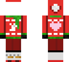 christmas skin template :d