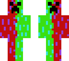 crepper red and green