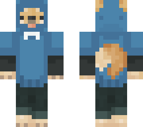doge with blue hoddie - 2