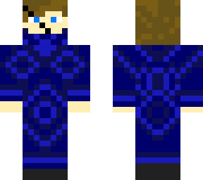 dud in blue
