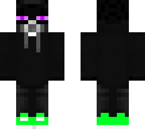 enderman with gas mask