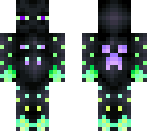 green and purple enderboy