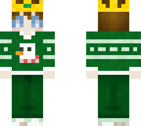 green christmas jumper full