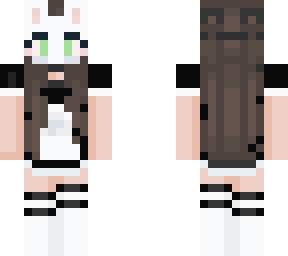 green eyed rabit maid