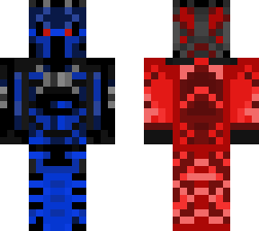 half blue half red lord