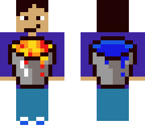 lava / water bucket