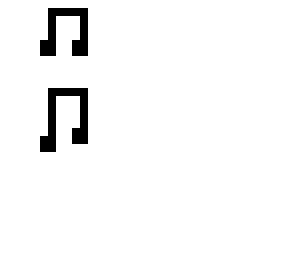 musical note - eight note