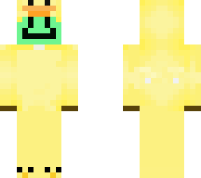 my skin but in a duck onsie