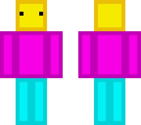 neon person