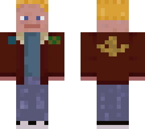 pilot with leather jacket