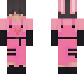 pink overalls boy