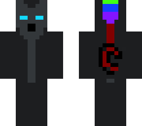 rainbow grey wolf
