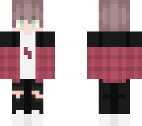 red plaid