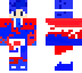 red white blue