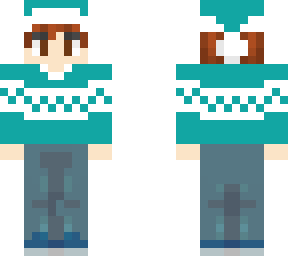 thomas teals cyan xmas skin