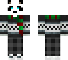 winter sweater panda