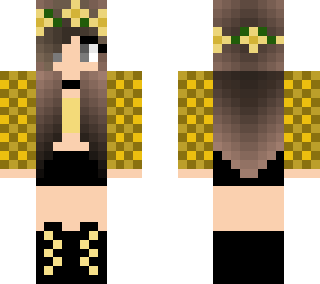 yellow flower crown