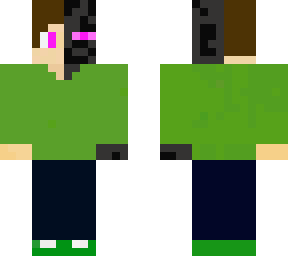 (me) half human half enderman