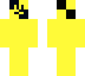3-d yellow dummy