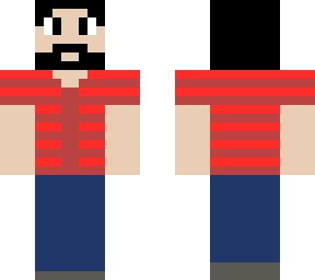 basic man with beard (chin check)