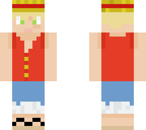 blonde luffy