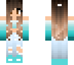 blue girl