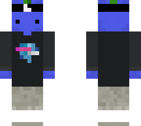 blueberry-man w/ beast merch