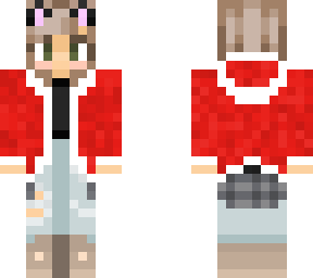 christmas catgirl