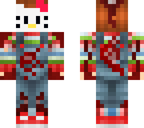 chucky hello kitty with blood