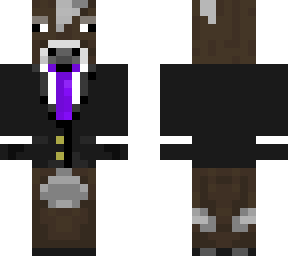 cow in a suit