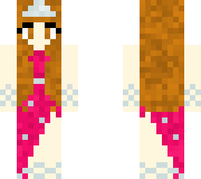 dark pink dress