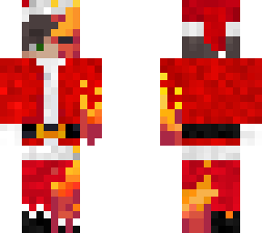 fire skin christmas version