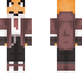 fox in clothes