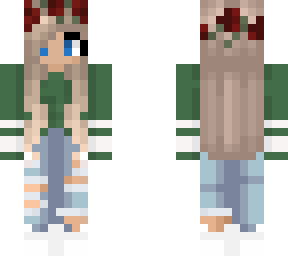green hoodie