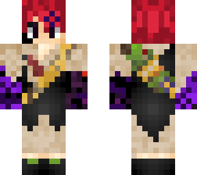 meliodas red hair