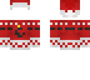 mfl crimson forest dragons christmas sweater / santa hat base