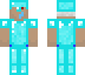 old noob in diamond armor