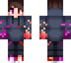purple & red gamer boy
