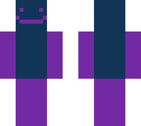 purple and blue