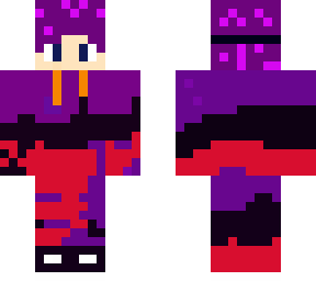 purple red black