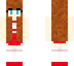 red cheerleader
