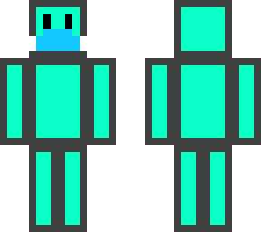 robot with eyes and mask