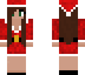 santa claus girl