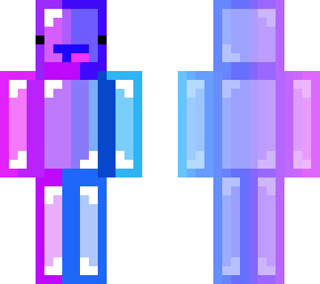 skeppy (pink, purple, purple-blue, and light blue) or galaxy