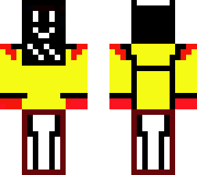 skin black red astronaut robot