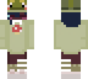 sleepy frog girl v.2 (made a longer skirt)