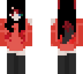 slightly corrupted werewolf girl
